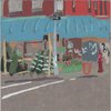  Ludlow Street Paintings 1985-1990's gouache on cardboard