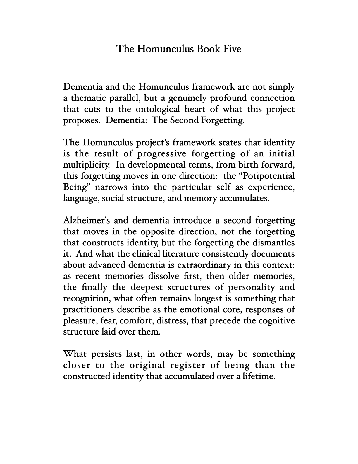  Homunculus Introduction 