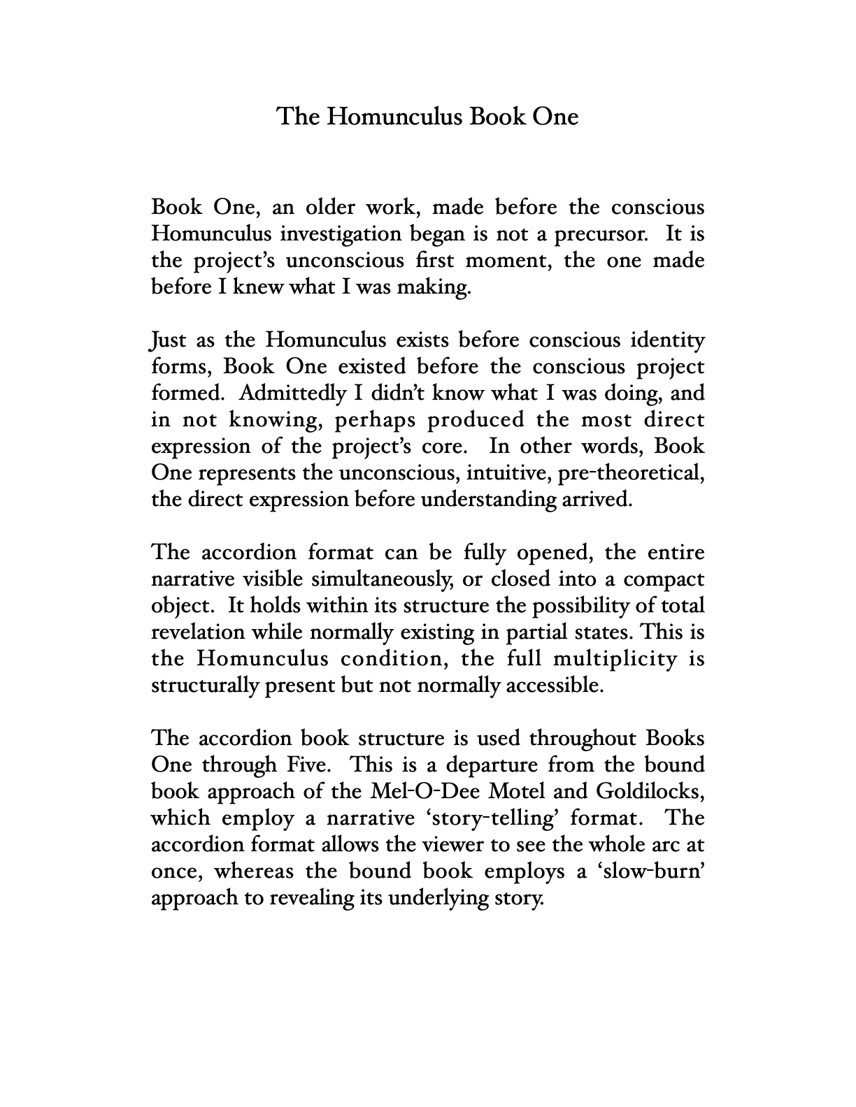  Homunculus Introduction 