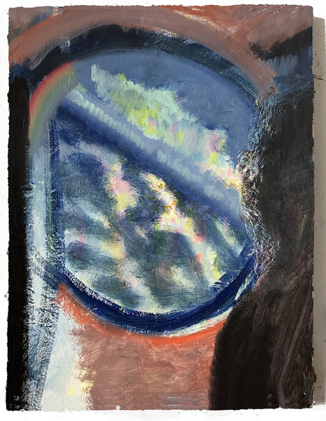 Laura Greengold Feels- Current work Oil and True Gesson on Panel