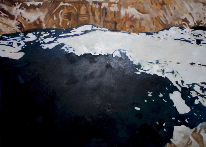 LAURA HEXNER Ice oil on canvas