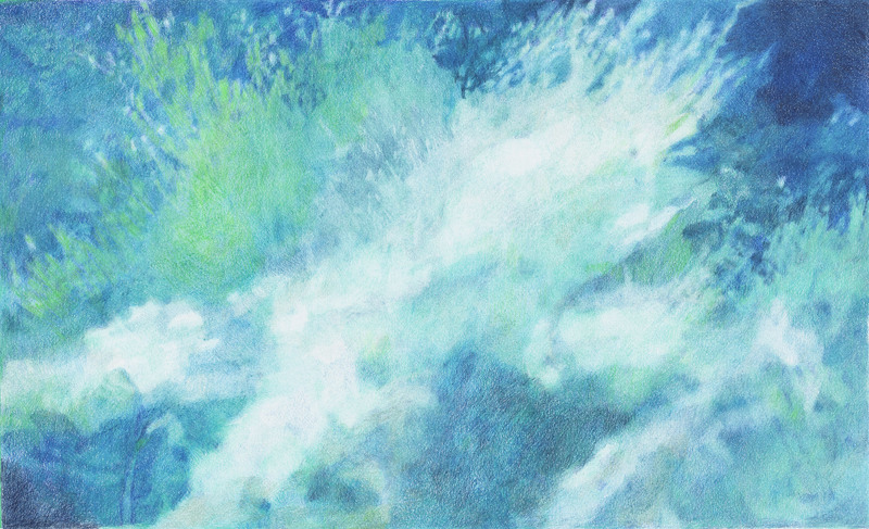 LAURA HEXNER Water colored pencil on paper