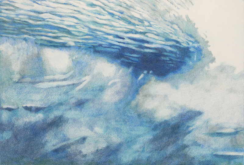 LAURA HEXNER Water colored pencil on paper