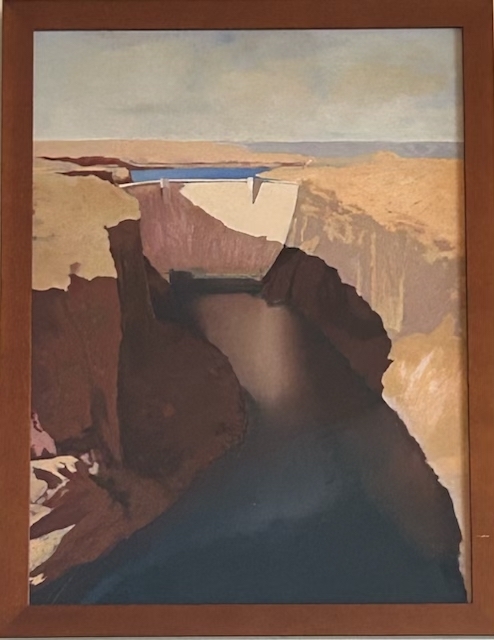 LAURA HEXNER Structure Oil on Masonite