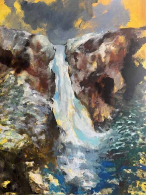 LAURA HEXNER Water oil on canvas