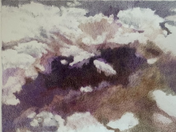 LAURA HEXNER Crossings Colored pencil