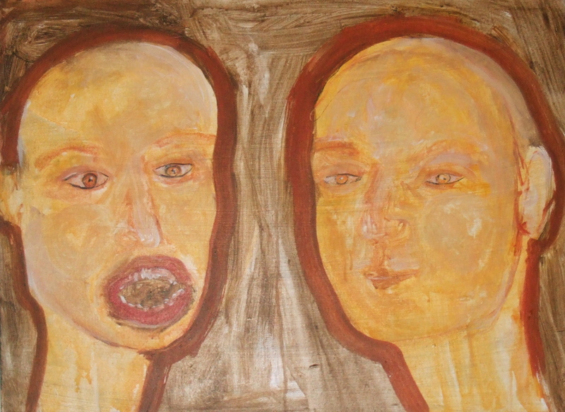  Self Portraits Acrylic on Canvas