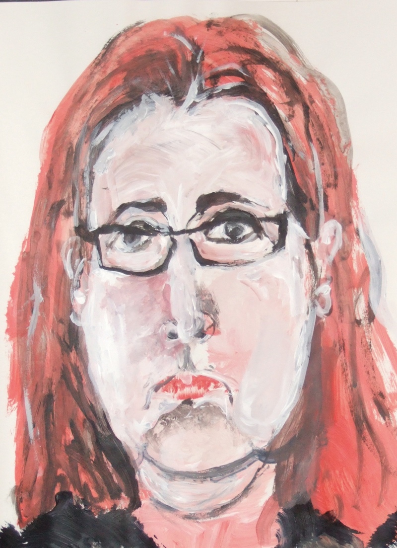  Self Portraits Acrylic on Paper