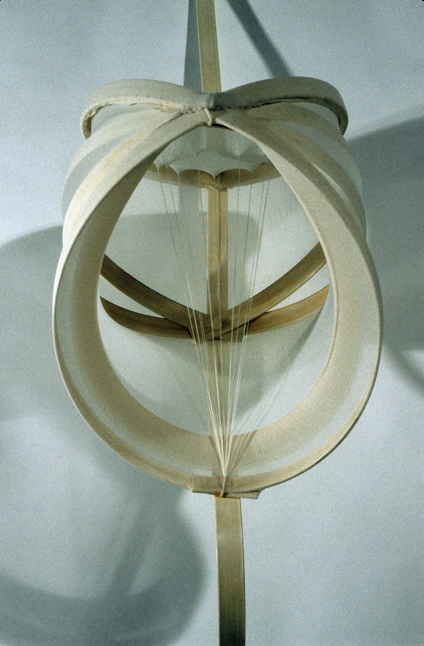  Sculpture Selections 2002-1990 Nylon fabric, plastic structure, thread