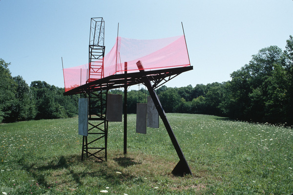  Sculpture Selections 2002-1990 Steel, concrete, safety netting