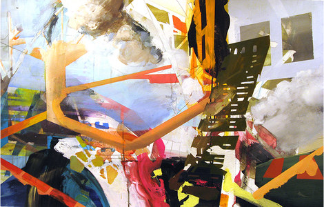 Margot Spindelman Pretrembling 2007-2009 acrylic and gouache on paper