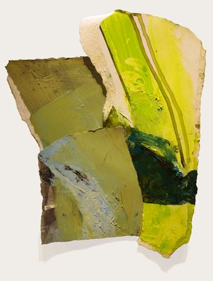 Margot Spindelman Paintings on paper 2020 oil and gouache on gessoed paper