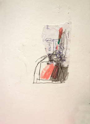 Margot Spindelman Drawings 2020-2022 oil pastel, pencil, pen