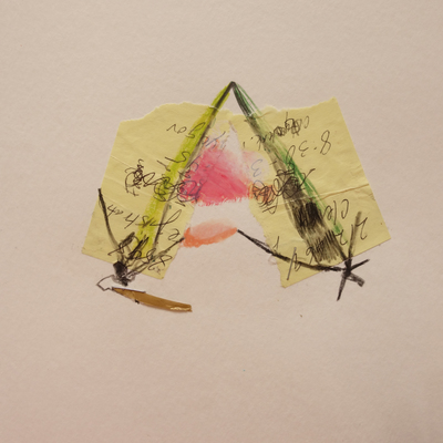 Margot Spindelman Drawings 2020-2022 oil pastel, colored pencil, ballpoint pen