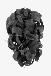  Fiber Sculpture Felt, book cloth, thread, linen twine, wire, encaustic