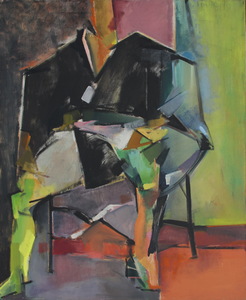 Martha Hayden Figures oil on canvas