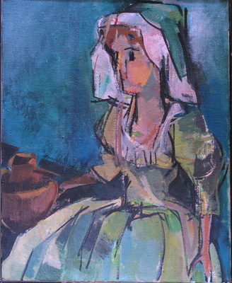 Martha Hayden Figures oil on canvas