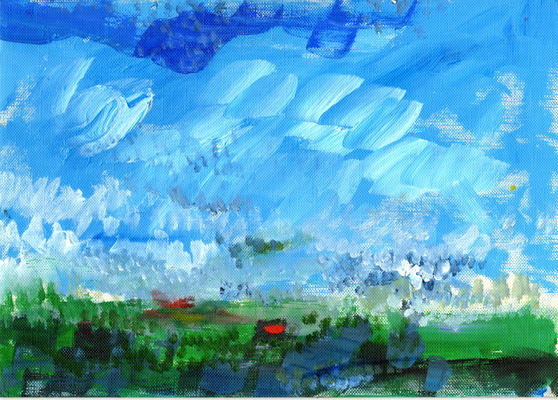 Martha Hayden New Works 2025 Oil on Canvasboard