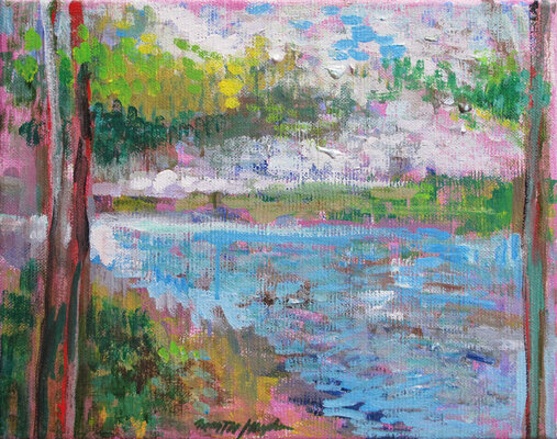 Martha Hayden New Works 2025 Oil on Jute