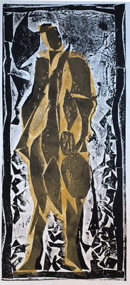 Martha Hayden Prints  Viscosity Collagraph