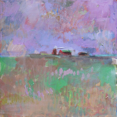 Martha Hayden New Works 2026 acrylic on fabric
