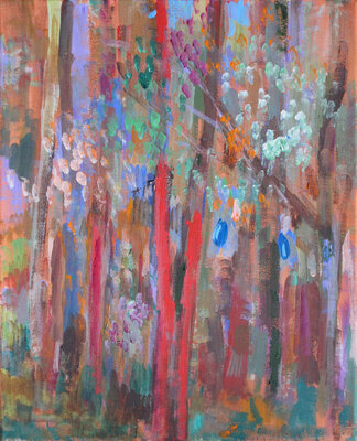 Martha Hayden New Works 2026 Acrylic on fabric