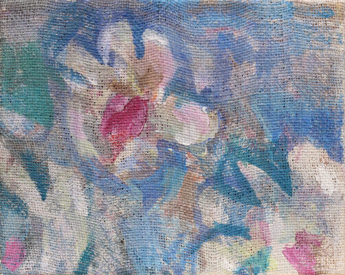 Martha Hayden New Works 2026 acrylic on jute