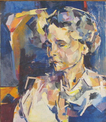 Martha Hayden Retrospective oil