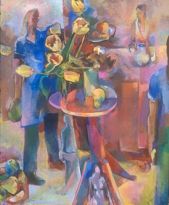 Martha Hayden Retrospective oil