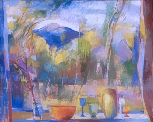 Martha Hayden Retrospective oil