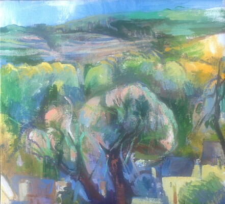 Martha Hayden Retrospective Acrylic