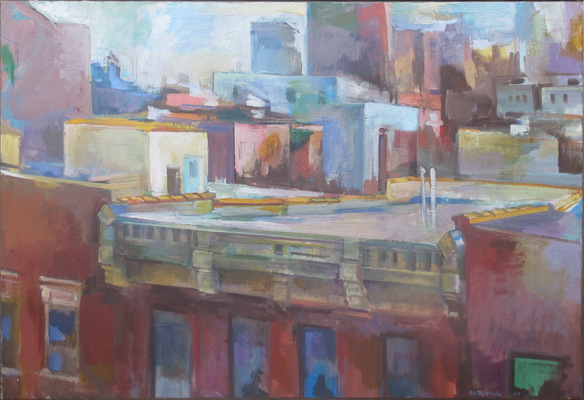 Martha Hayden Retrospective oil