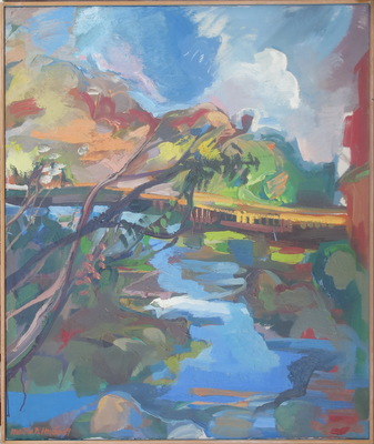 Martha Hayden Retrospective Oil