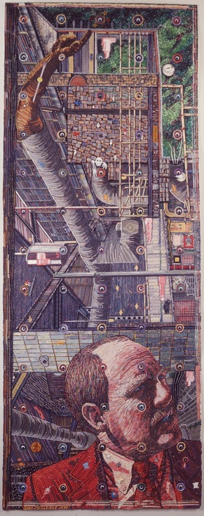 Mary McCleary 1985-1990 Mixed Media Collage on Paper