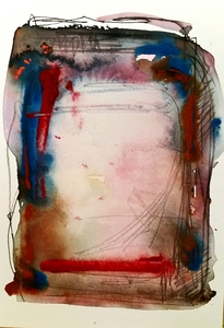 Melinda Zox  Works on paper 2012-2019 Watercolor, Ink,  Gouache on Cold Press Paper