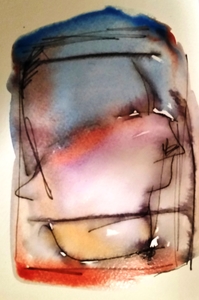 Melinda Zox  Works on paper 2012-2019 Watercolor, Ink,  on Cold Press Paper