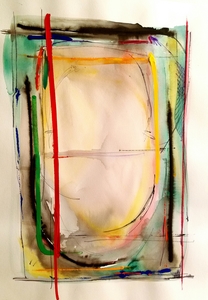 Melinda Zox  Works on paper 2012-2019 Watercolor, Gouache, Ink, Charcoal, on Cold Press Paper