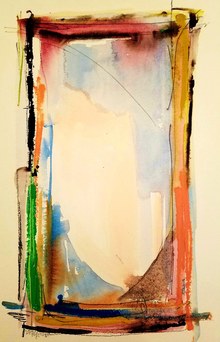 Melinda Zox  Works on paper 2012-2019 Watercolor, Gouache, Pencil, Ink, Cold Press Paper