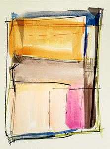 Melinda Zox  Works on paper 2012-2019 Watercolor, pencil ,Cold press paper