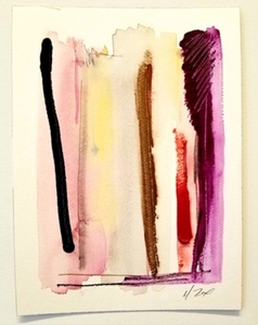 Melinda Zox  Works on paper 2012-2022 Mixed media on paper