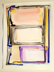 Melinda Zox  Works on paper 2012-2019 Mixed media on paper 