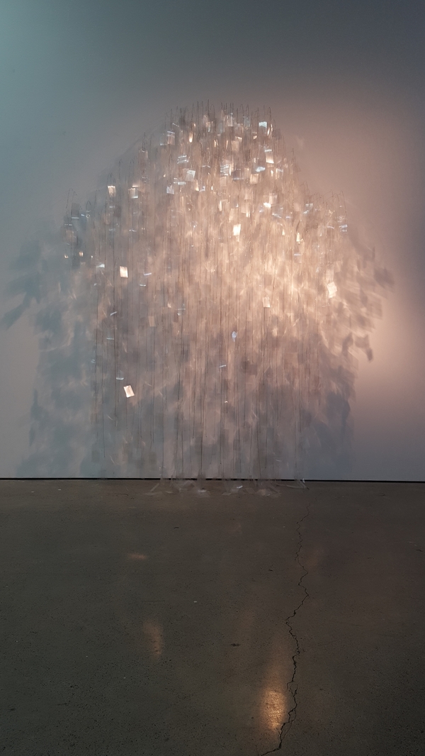 Michelle Mayn 2018 - Unbound Cellulose Acetate, Music Wire (High Carbon), steel cable wire