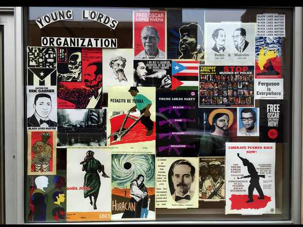 Miguel Luciano Young Lords Vintage poster reproductions courtesy of the Center for Puerto Rican Studies