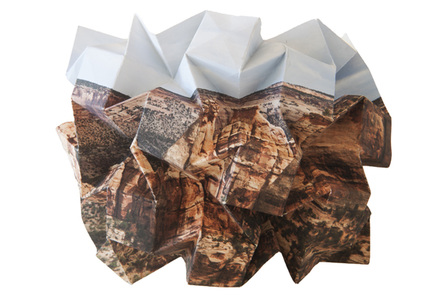 Millee Tibbs Mountains + Valleys flat archival digital print
