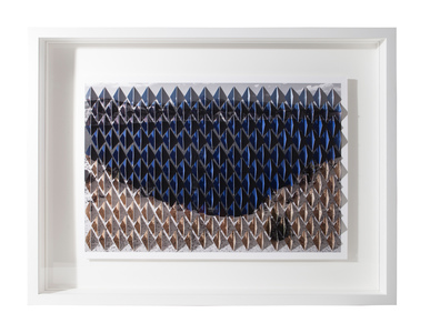 Millee Tibbs Mountains + Valleys / Kirigami double sided, folded and stacked archival digital prints