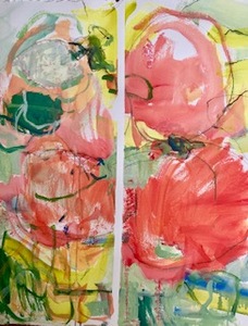 Nina Benton Image Gallery 1 Acrylic on Watercolor paper