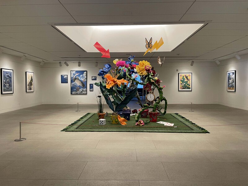 PENELOPE GOTTLIEB Installations Wire, pipe, paper and fabric sculpture