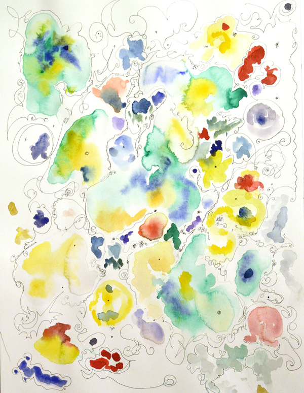   Gallery 2: Paintings  #16 - 30: 2017 watercolor with pen and ink