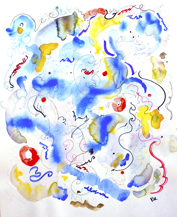         Gallery 1:  Paintings  #1 - 15:           2016                                                  watercolor