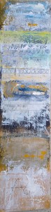 Pete Seligman Paintings oil, cold wax medium, graphite on wood